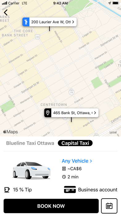 Taxitab Screenshot