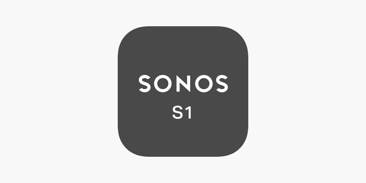 Sonos S1 Controller on the App Store