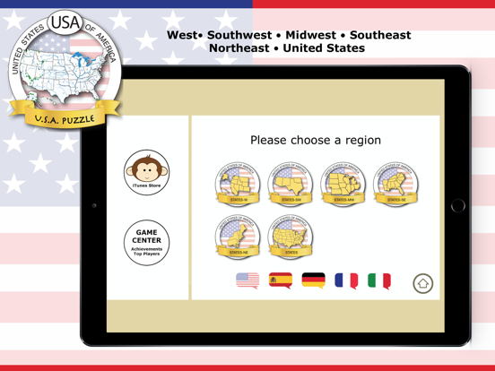 Screenshot #5 pour USA Puzzle • Géographie