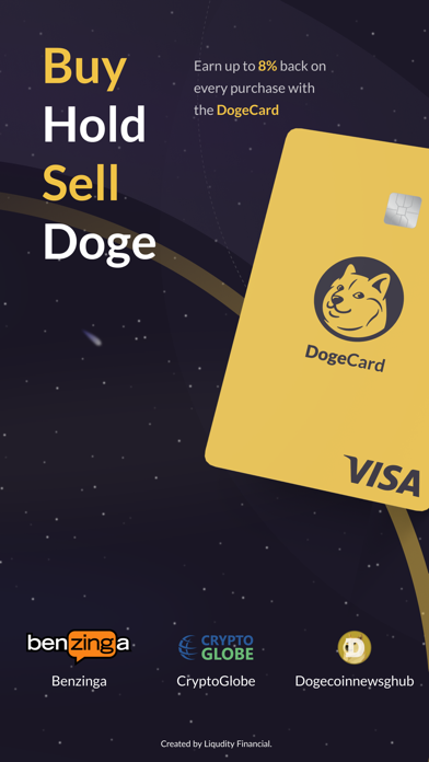 DogeCard - Dogecoin Rewards Screenshot
