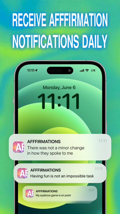 Afffirmations Screenshot