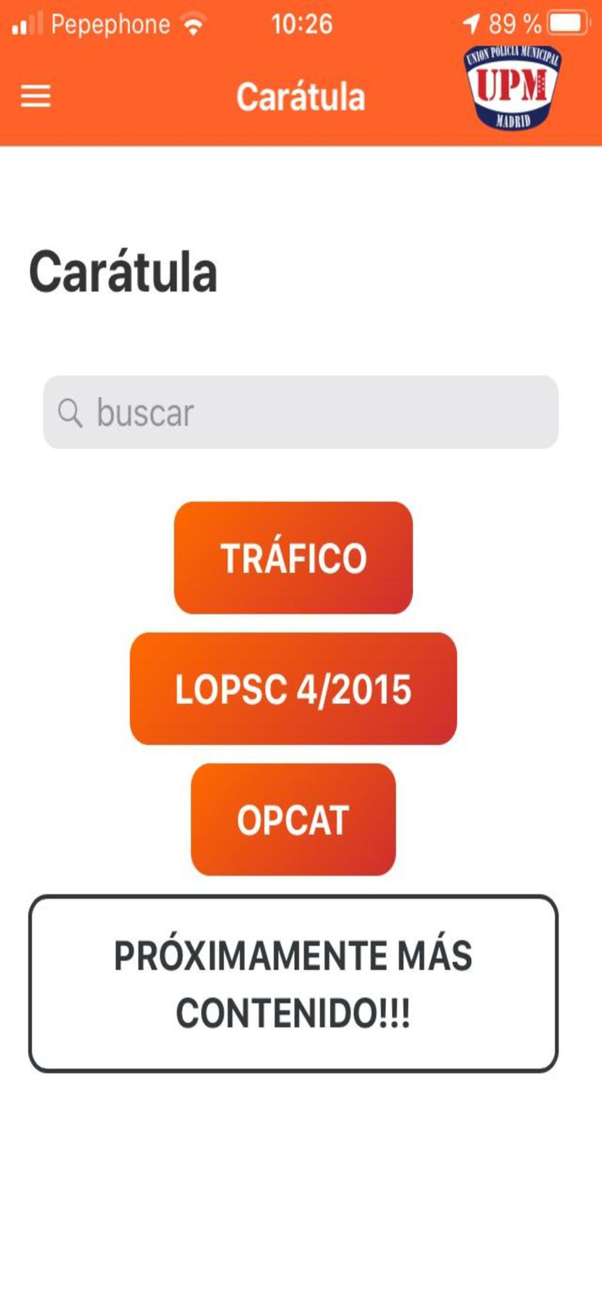 UPM Info + Utilidades
