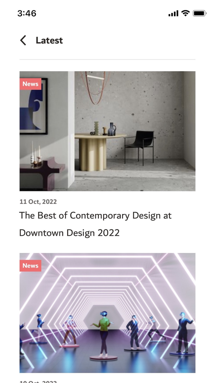 Dubai Design Week App