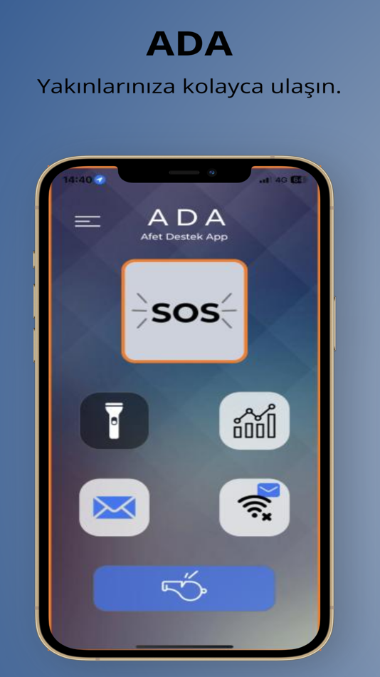 #1. ADA - Afet Destek App (iOS) Podle: Mustafa Canak