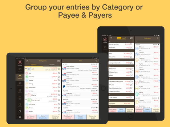 Money Monitor: Expense Tracker iPad screenshot 4 - Finance app