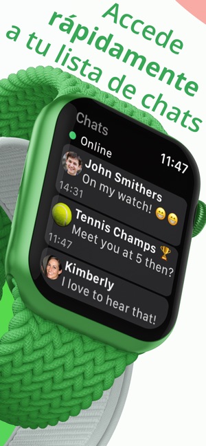 Mejor aplicacion whatsapp para apple watch hot sale