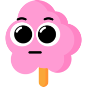 cotton candy emoticons