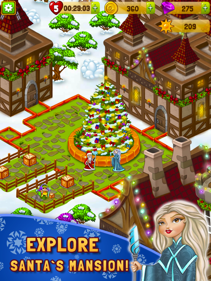 Christmas games Merge and Match