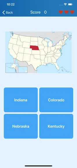 Game screenshot 50 US states - Quiz mod apk