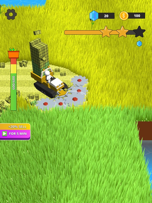 Stone Grass: Lawn Mower Game screenshot 2