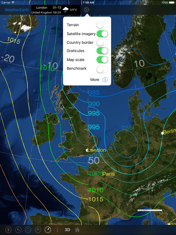 Screenshot #4 pour WeatherEarth