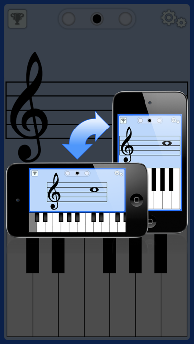 Screenshot #1 pour Notes! - Learn To Read Music