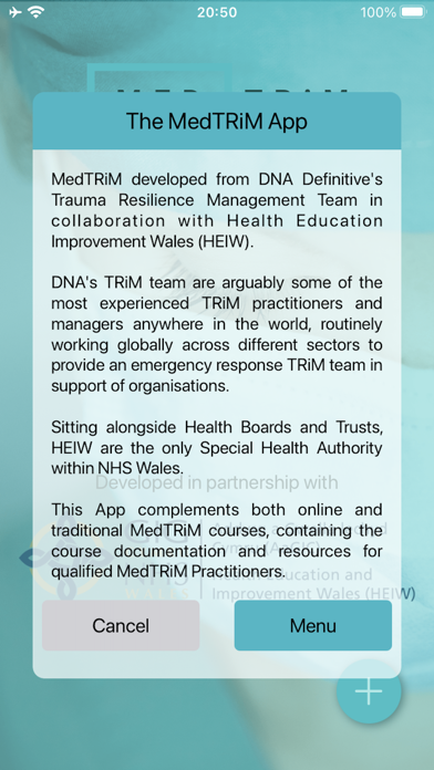 MedTRiM Screenshot