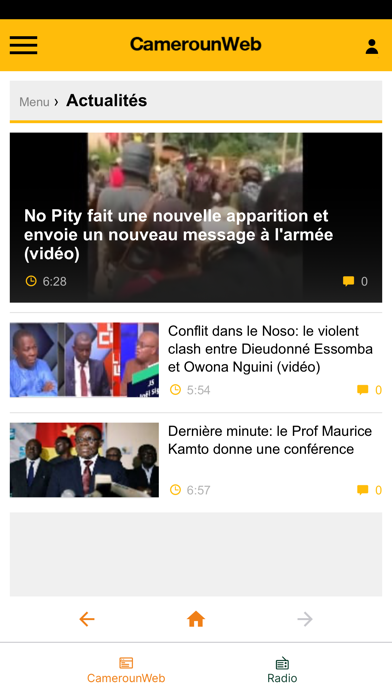 CamerounWeb Screenshot