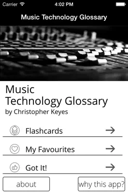 Game screenshot Music Technology Glossary mod apk