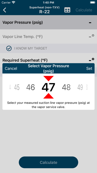 Screenshot #3 pour HVACR Check & Charge