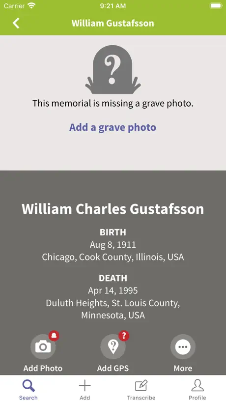 Find a Grave