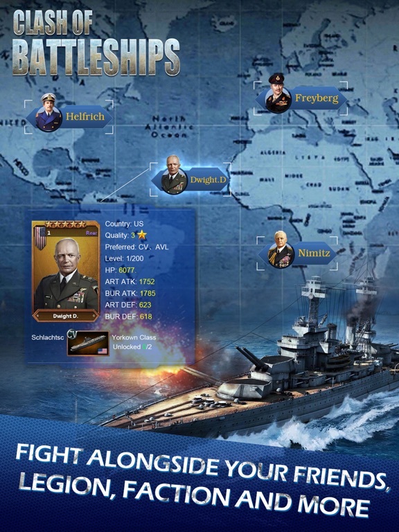 Screenshot #2 for Clash of Battleships - COB