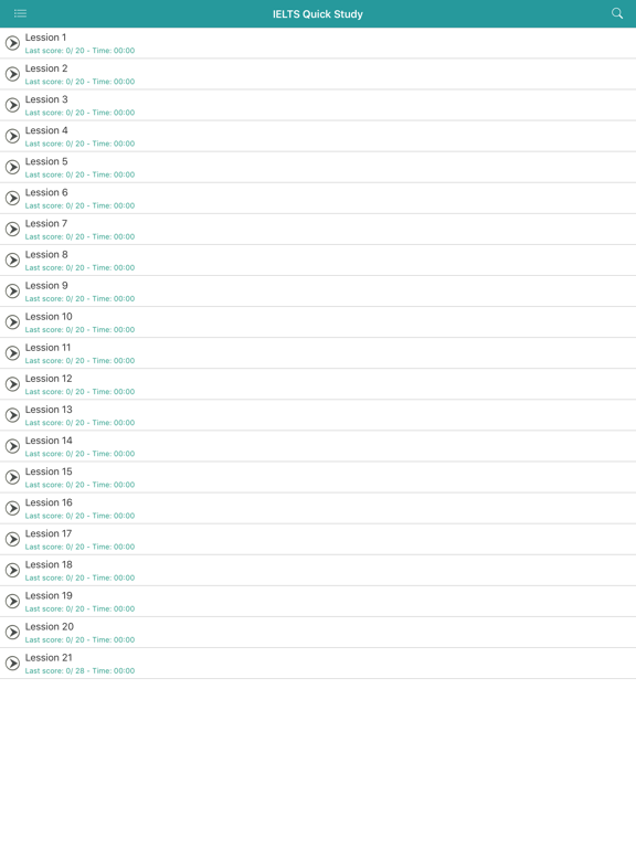 Screenshot #5 pour IELTS Vocab Quick Study