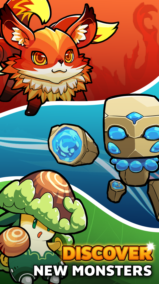 #4. Merge Monsters: Idle RPG (iOS) Podle: Fumb Games Ltd.