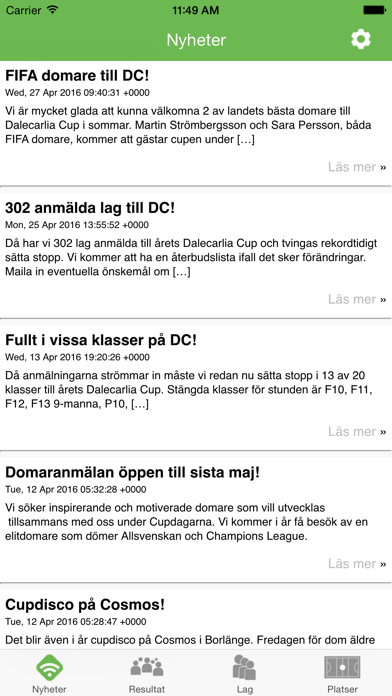 Dalecarlia Cup Screenshot