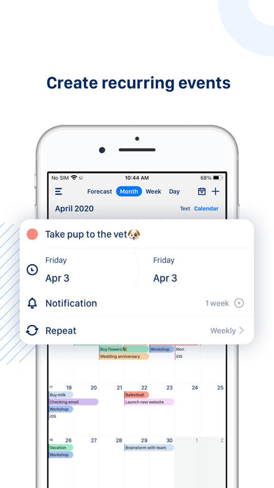 #7. Tiny Calendar: Planner & Tasks (iOS) 由: TinyWork Apps