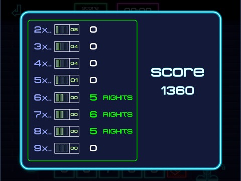 Times tables: Robot Math -Eのおすすめ画像6