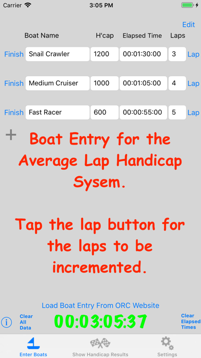 Sailing Handicap Calculatorのおすすめ画像3