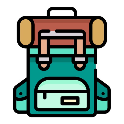 Backpacking Stickers icon