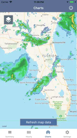 National Weather Forecast Data iPhone Screenshot 9
