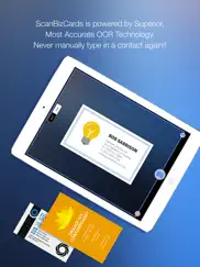 scanbizcards - lite iPad Captures Décran 2