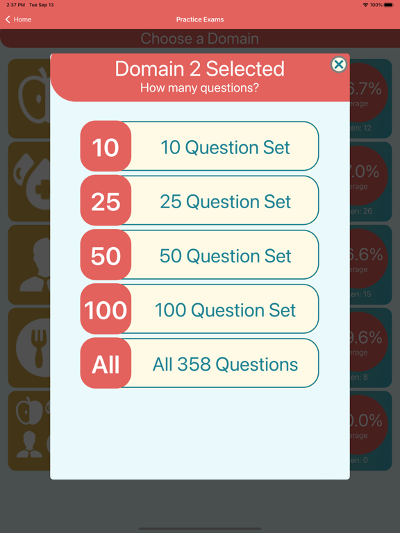 Screenshot #6 pour Dietitian Exam To Go