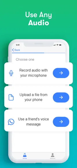 Game screenshot Voice & Face Cloning: Clony AI apk