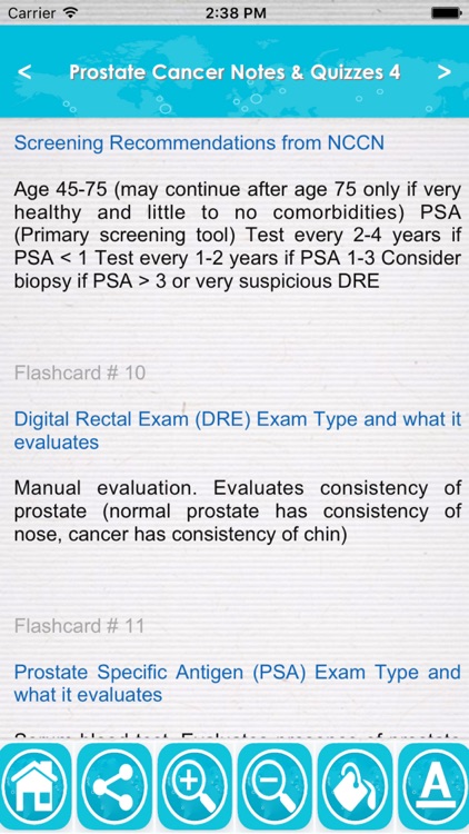Prostate Cancer Exam Review