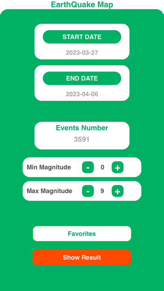 #4. EarthQuake Map (iOS) 由: Illés László