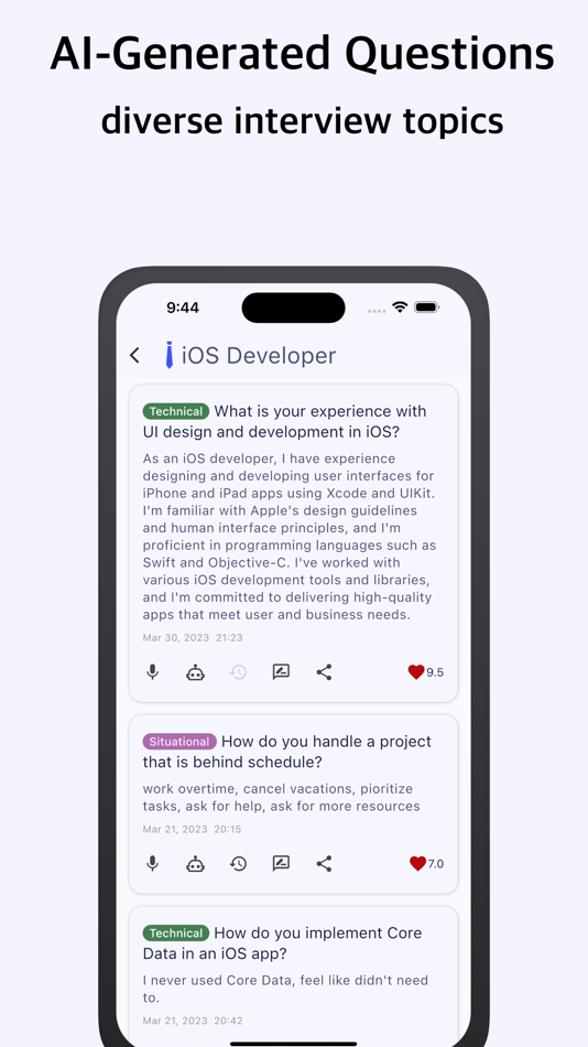 #4. InterviewAI: Mock Interview (macOS) Podle: Synnax Studio LTD