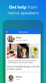 busuu: language learning iphone screenshot 4