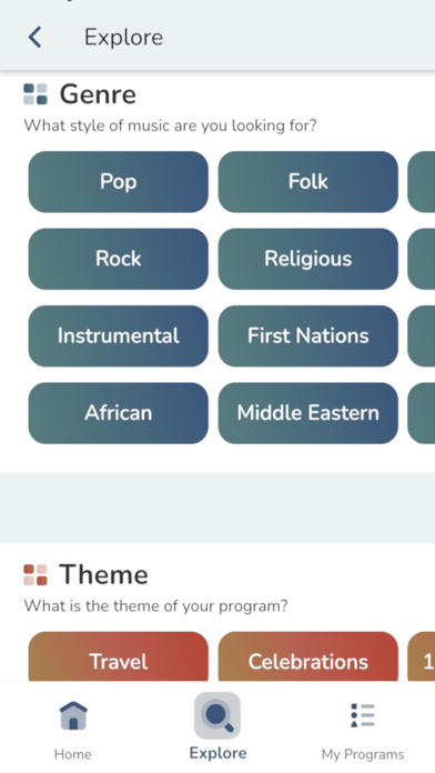 MUSIC CARE CONNECT Screenshot