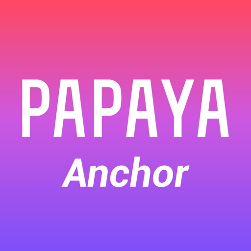 Papaya Anchor-go live&discord Icon