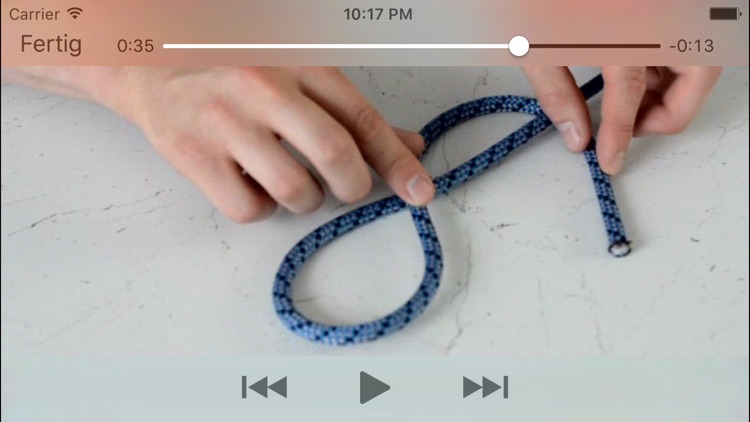 Knoten Video Trainer