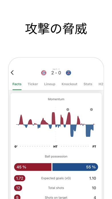 FotMob - サッカーのライブスコアのおすすめ画像3