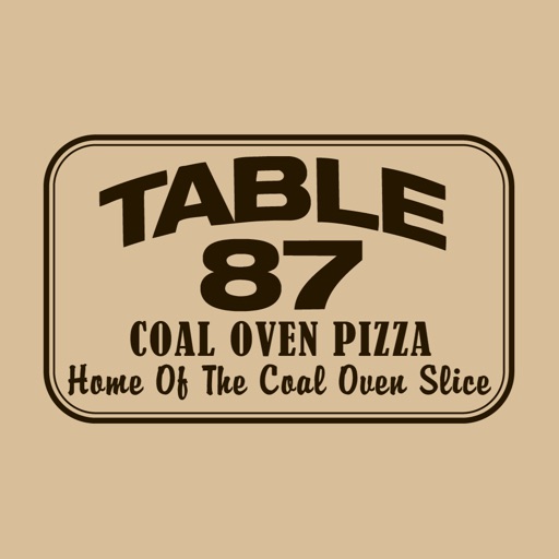 Table 87 To Go icon