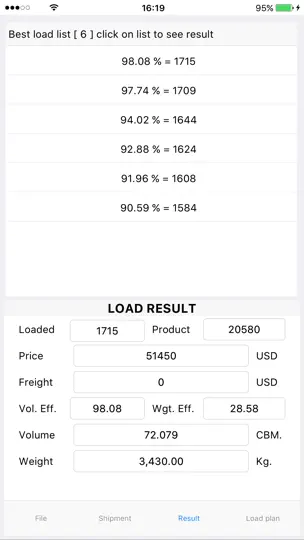Cargo Optimizer For IPhone iPhone Ekran Görüntüsü 4