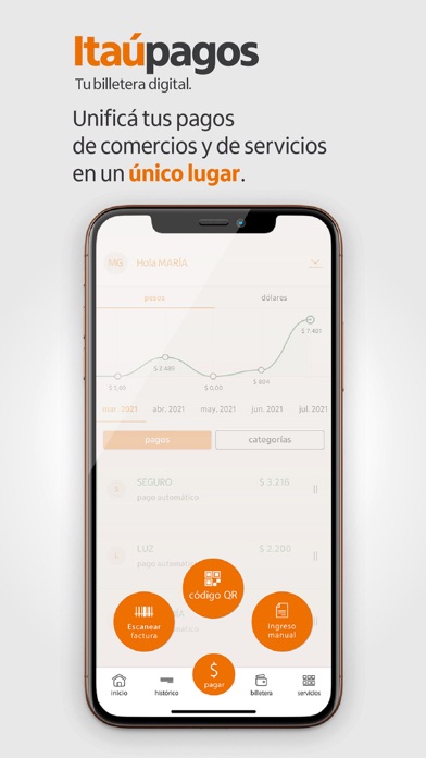 Itaú Pagos Screenshot