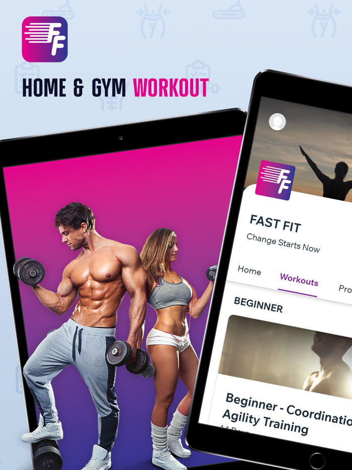 Fast Fit Gym And Home Workouts