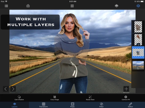 Superimpose X iPad app afbeelding 2