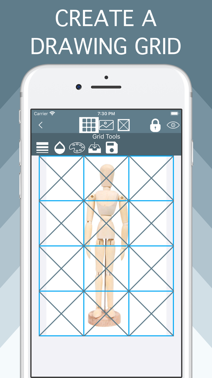 Tracing Buddy Drawing Grid