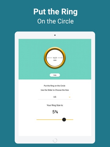 指輪サイズ測定 & 定規 - 計測 アプリのおすすめ画像2