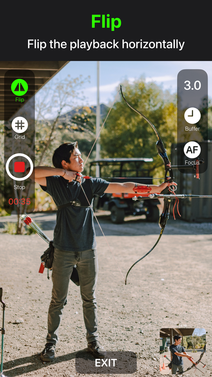 Video Delay Instant Replay Cam