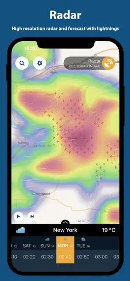 Game screenshot Ventusky: Weather Maps & Radar apk